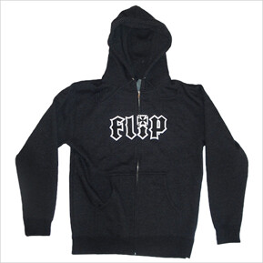 Flip Hoodie, Logo